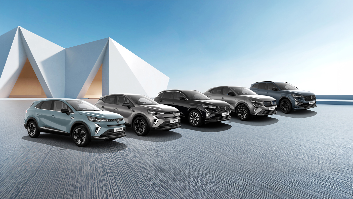 Ein Bild von 5 Renault SUVs für die Renault SUV Wochen